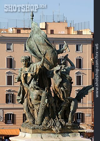 
                Skulptur, Statue, Rom                   