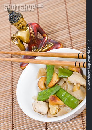 
                Asiatische Küche, Buddhastatue                   
