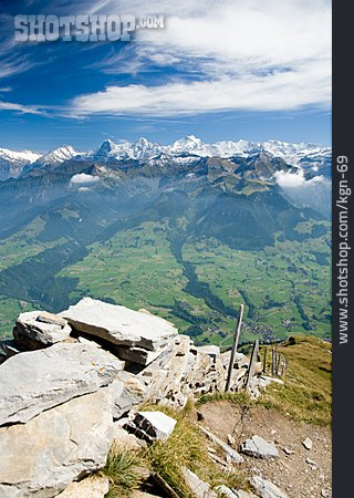 
                Gebirge, Bergkette, Schweiz, Berner Oberland                   