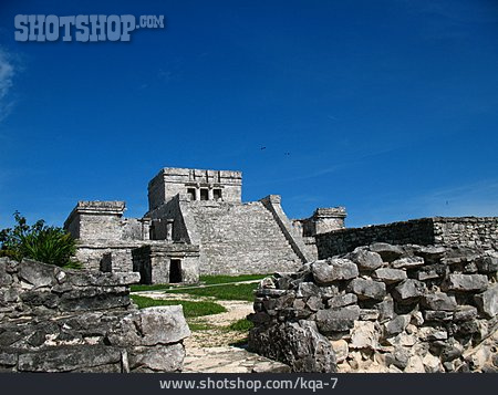 
                Mexiko, Tulum, Mayatempel                   