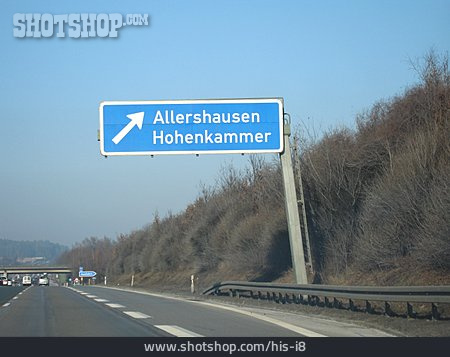 
                Bayern, Ausfahrt, Autobahnausfahrt                   