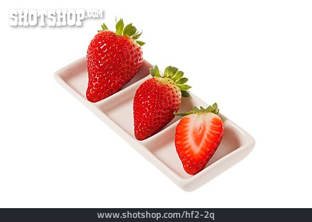 
                Erdbeere, Erdbeerenhälfte                   