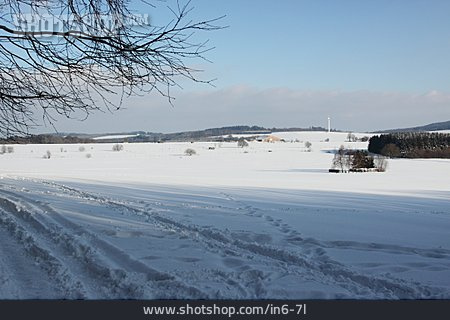 
                Winterlandschaft, Schneelandschaft                   