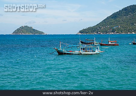 
                Fischerboot, Thailand, Ko Samui                   