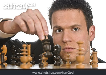 
                Schach, Schachzug, Schachspieler                   