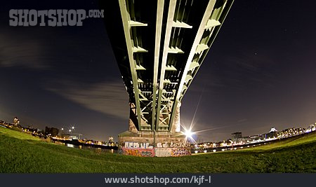 
                Brücke, Stahlkonstruktion, Köln                   