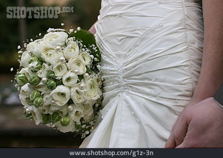 
                Hochzeit, Blumenstrauß, Brautstrauß                   