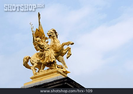 
                Statue, Paris, Pegasos                   
