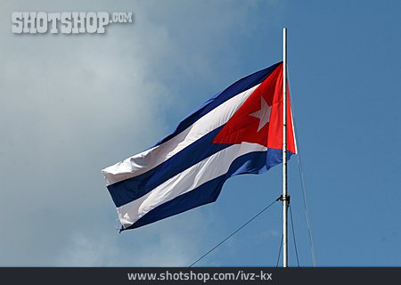 
                Kuba, Nationalflagge                   