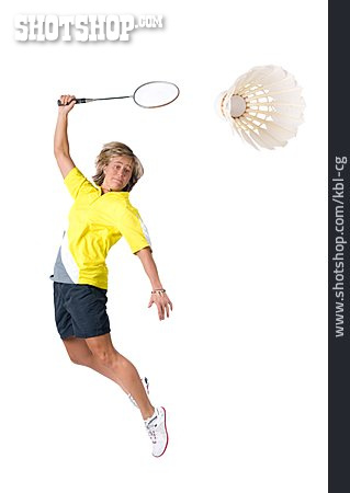 
                Sportlerin, Badminton, Federball, Badmintonspielerin                   