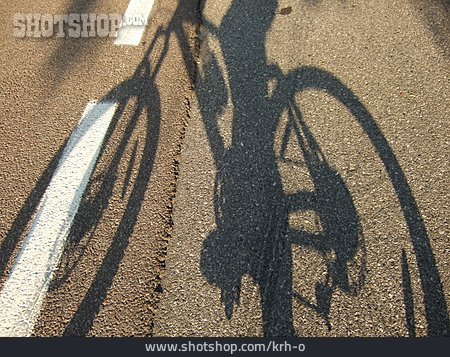 
                Schatten, Radfahrer                   