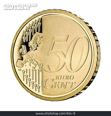 
                Cent, Euromünze, 50 Cent-münze                   
