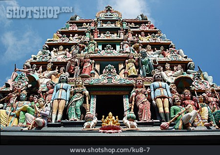 
                Tempel, Hinduismus, Sri Mariamman Tempel                   