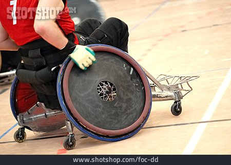 
                Rollstuhlfahrer, Behindertensport                   