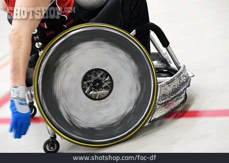 
                Rollstuhlfahrer, Behindertensport                   