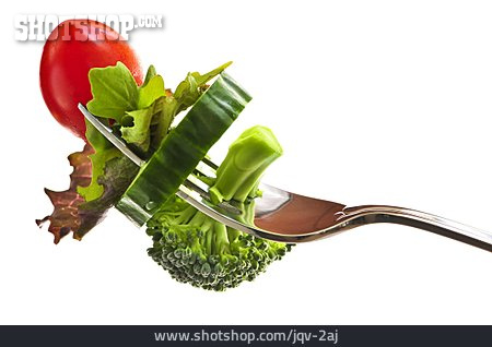 
                Healthy Diet, Vegetable, Fork                   