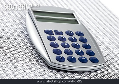 
                Taschenrechner, Kalkulation, Buchhaltung, Tabelle                   