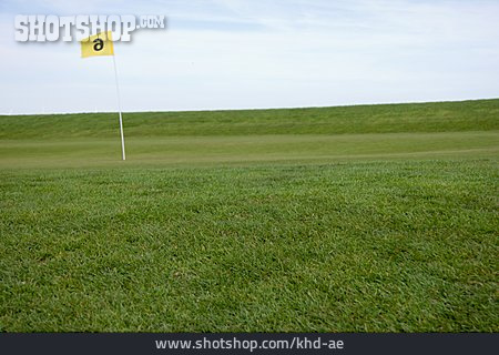 
                Rasen, Fahne, Golfplatz                   