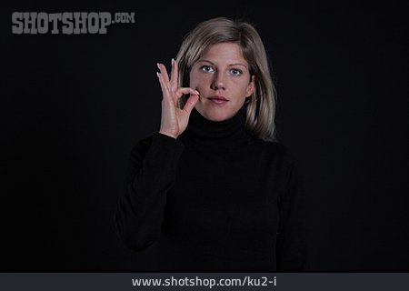
                Handzeichen, Gebärdensprache, Nonverbal                   