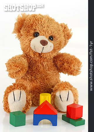 
                Spielzeug, Teddybär, Bauklötze                   