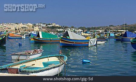 
                Fischerboot, Malta                   