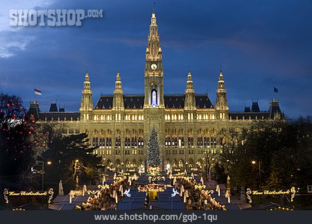 
                Wien, Weihnachtsmarkt, Christkindlmarkt                   