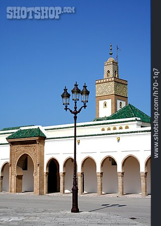 
                Moschee, Mausoleum, Rabat, Mausolée De Mohammed                   