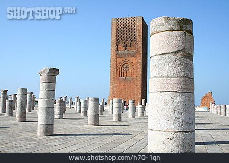 
                Säule, Rabat, Mausolée De Mohammed                   