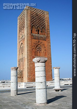 
                Säule, Rabat, Mausolée De Mohammed                   
