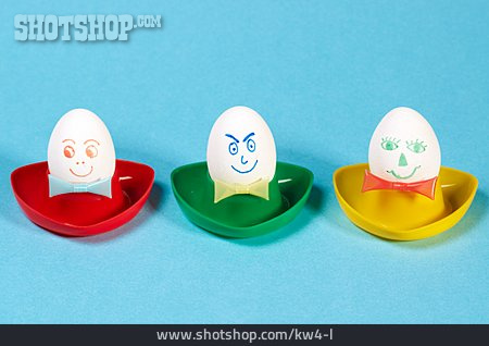 
                Easter Egg, Eggcup, Boiled Egg                   