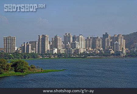 
                Skyline, Bombay, Mumbai                   