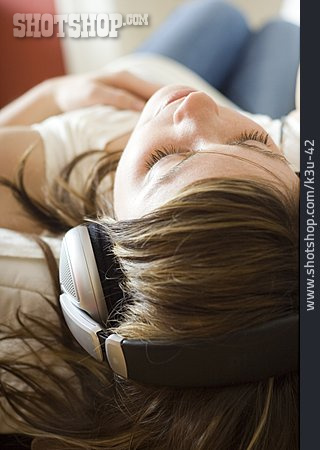
                Domestic Life, Relaxation, Listening To Music                   