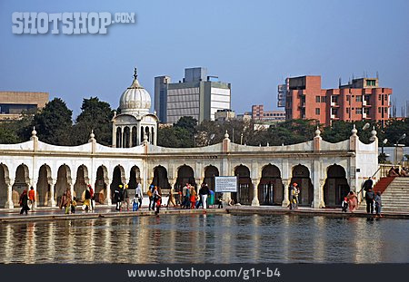 
                Tempel, Delhi, Gebetshaus, Sikh-religion                   