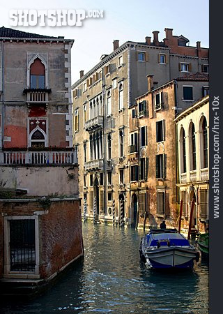 
                Schifffahrt, Kanal, Venedig                   