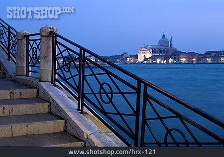 
                Staircase, Railing, Bell Tower, Doges Palace                   