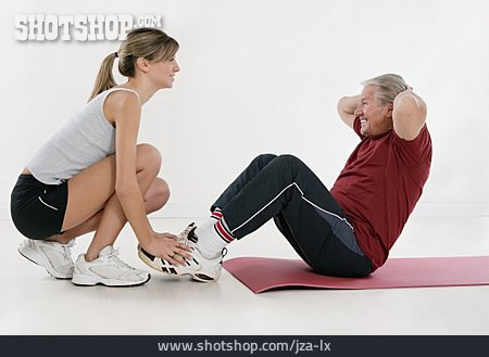 
                Sport & Fitness, Bauchmuskeltraining, Sit-up                   