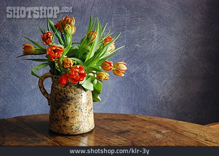 
                Tulpe, Tulpenstrauß, Blumenvase                   