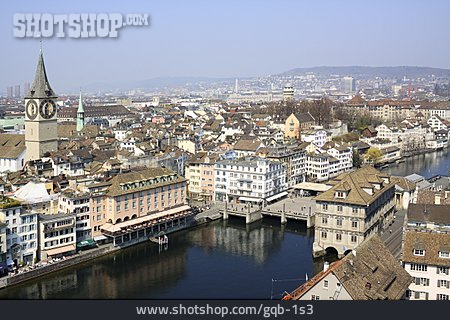 
                Stadtansicht, Zürich                   