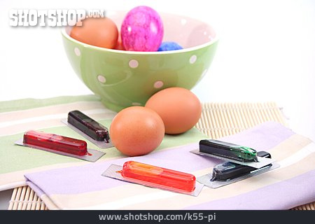 
                Osterei, Anmalen, Eierfarbe                   