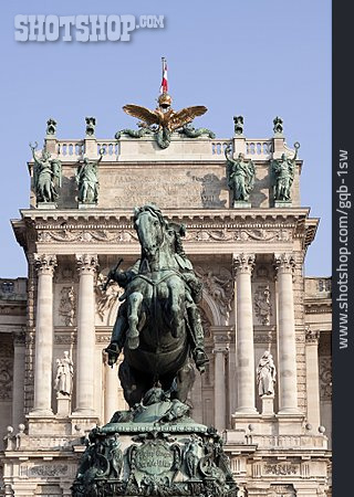 
                Reiterstandbild, Hofburg, Prinz-eugen-reiterdenkmal                   