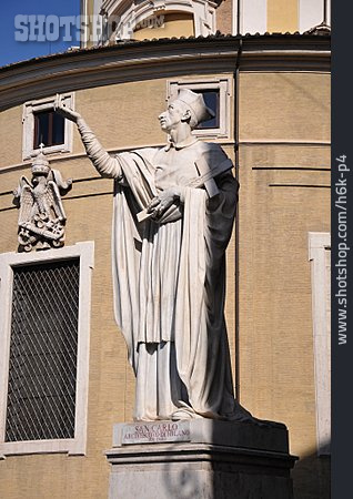 
                Heiligenfigur, Santi Ambrogio E Carlo, San Carlo                   
