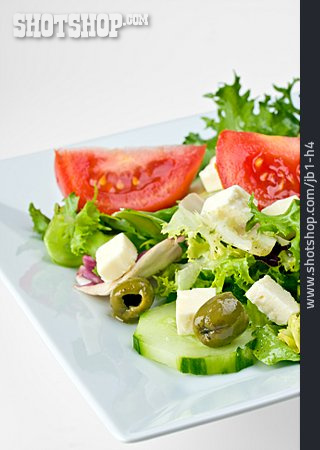 
                Salat, Griechischer Salat                   