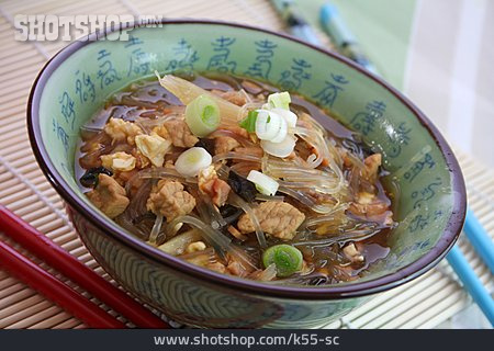 
                Asiatische Küche, Suppe, Suppengericht                   