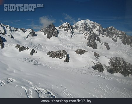
                Gletscher, Neuseeländische Alpen, Westland-nationalpark                   