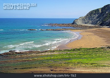 
                Strand, Bucht, Baskische Küste                   
