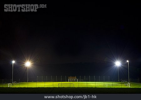 
                Fußballfeld, Flutlicht                   