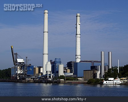 
                Industriegebäude, Kraftwerk, Kraftwerk Wedel                   