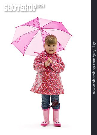
                Mädchen, Wetterfest, Regenbekleidung                   