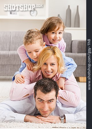 
                Togetherness, Domestic Life, Family, Portrait                   