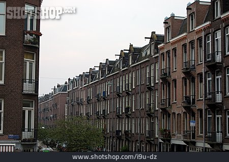 
                Wohnhaus, Häuserzeile, Amsterdam                   